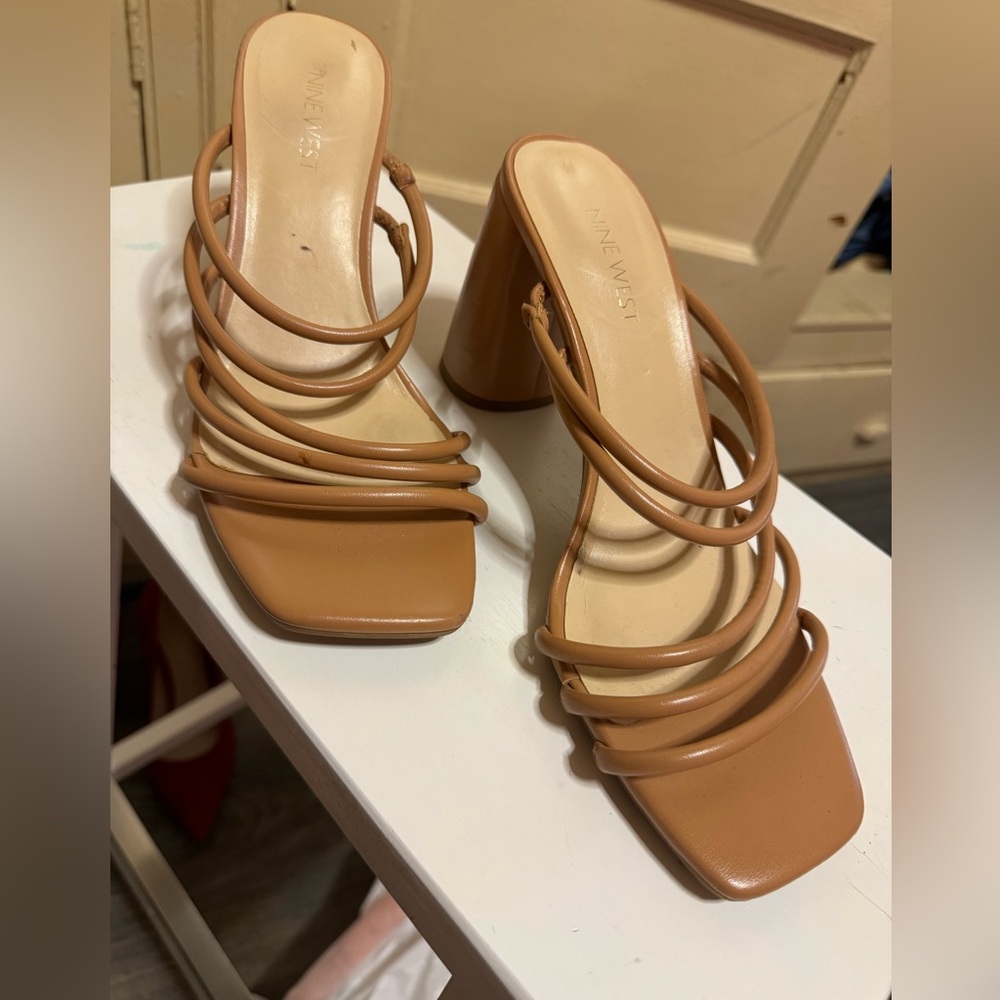 Nude Platform Heels